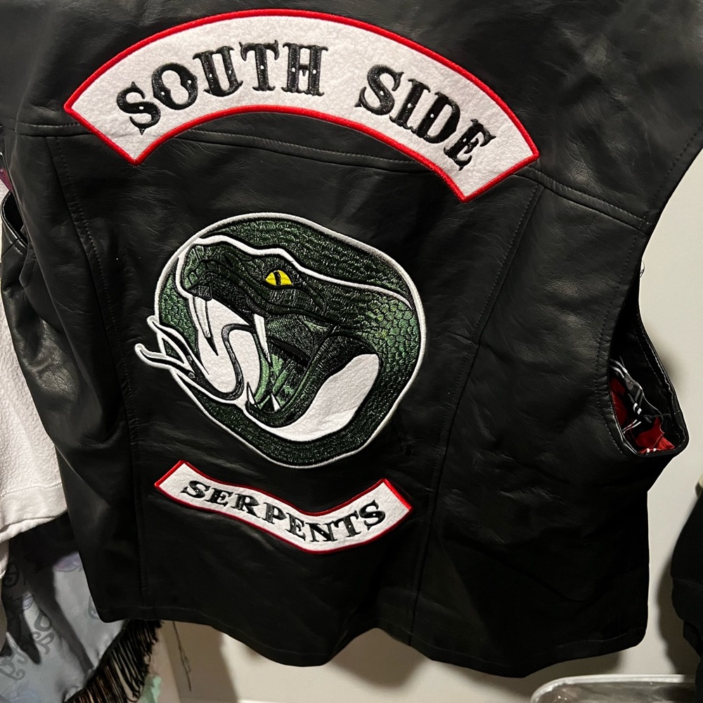Riverdale Southside Serpents vest and shoes
